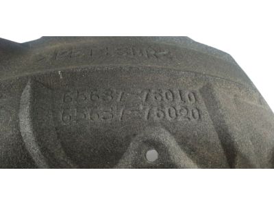 Lexus 65637-76010 Liner, Rear Wheel Housing