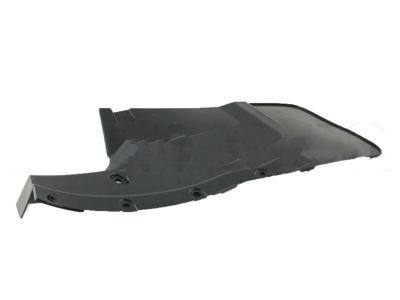 Lexus 76625-60320 MUDGUARD, Quarter Panel