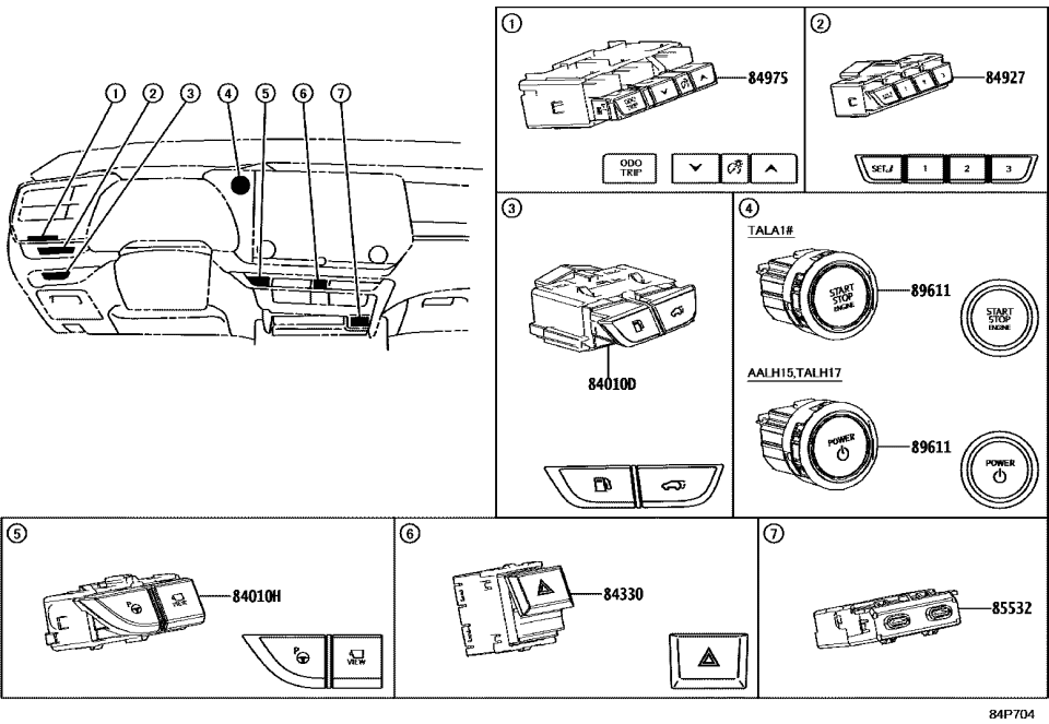 Lexus 85532-0E070 SOCKET, USB CHARGER