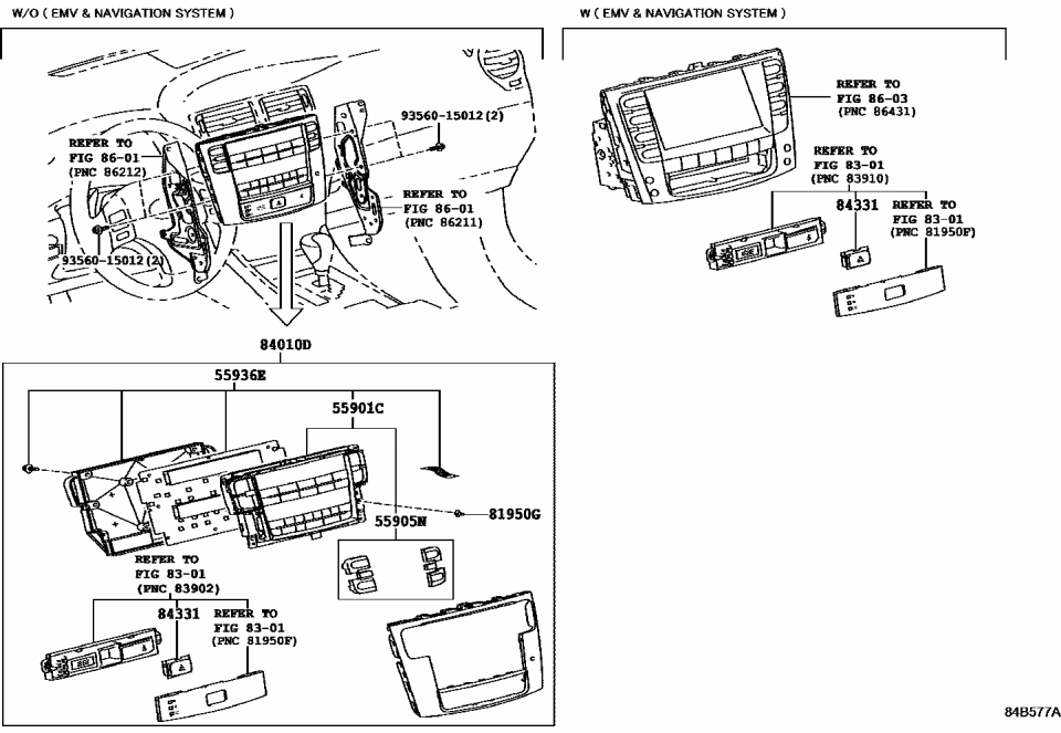 Lexus 93560-15012 Screw, Tapping