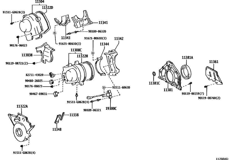 Lexus 90109-06320 Bolt