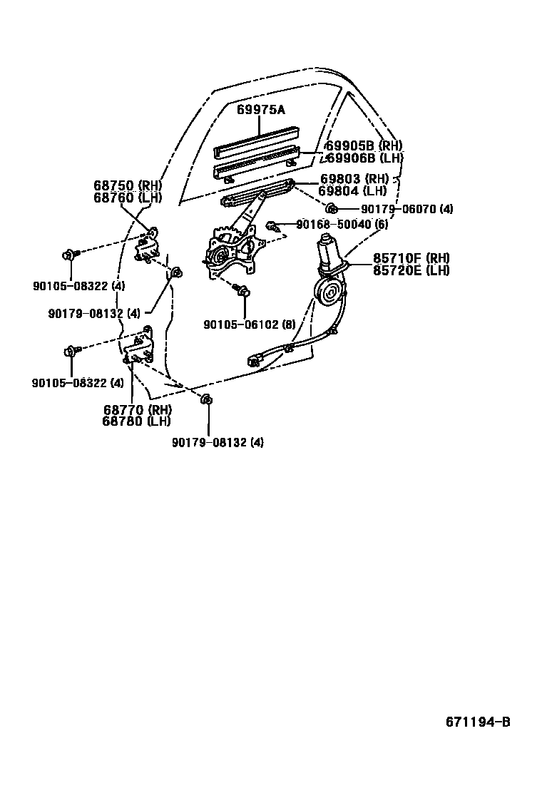 Lexus 90179-08132 Nut