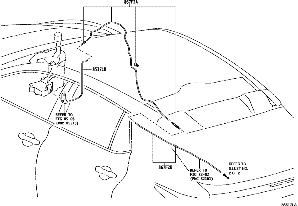Lexus 867F2-42010 HOSE, CAMERA CLEANER