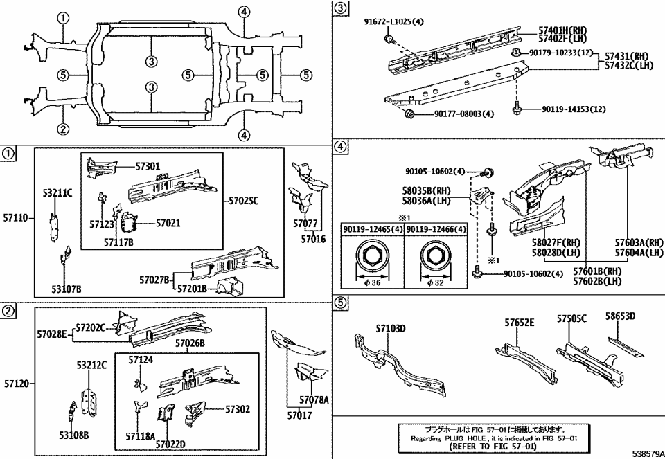 Lexus 90179-10233 NUT