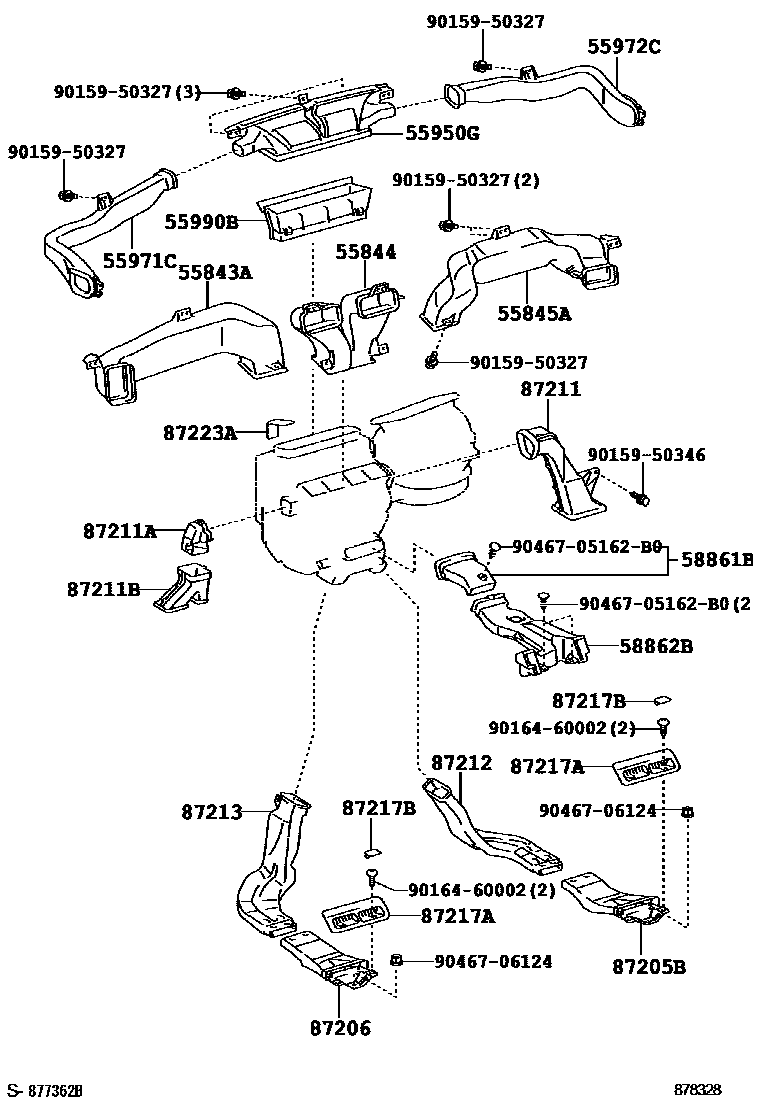 Lexus 90164-60002 Screw, Binding Tapping