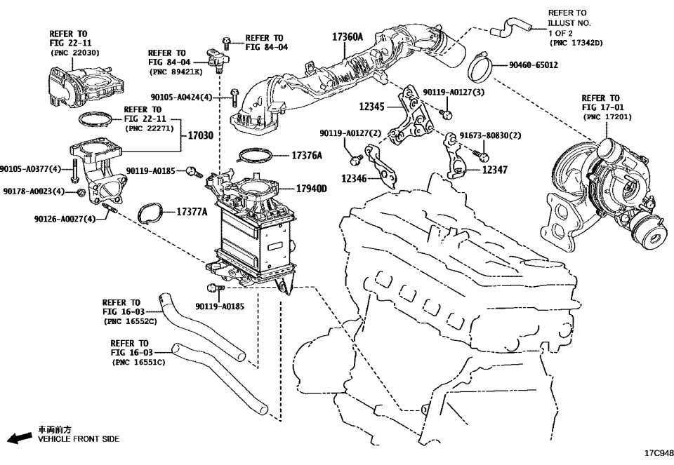 Lexus 90105-A0424 BOLT, FLANGE