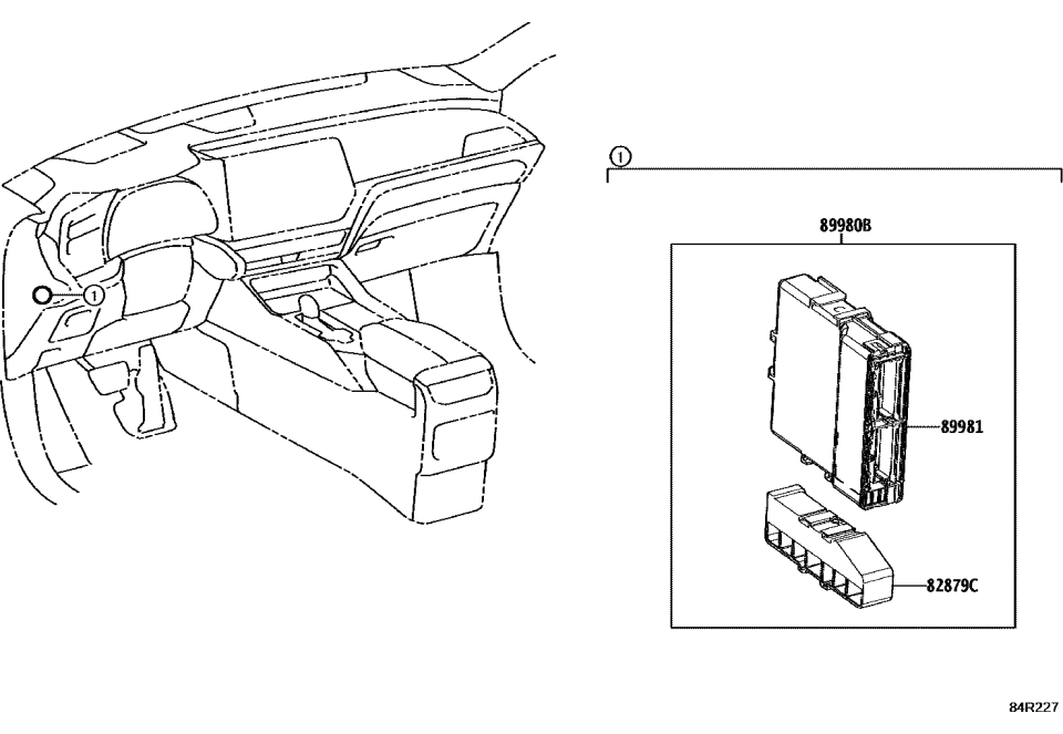 Lexus 89980-0E280 COMPUTER ASSY, HYBRI