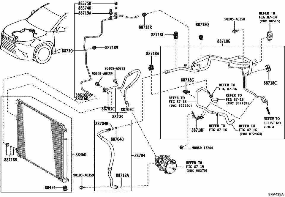 Lexus 90105-A0359 Bolt, FLANGE