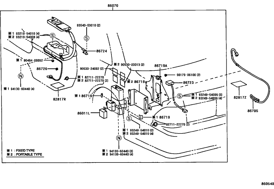 Lexus 94130-60440 Nut