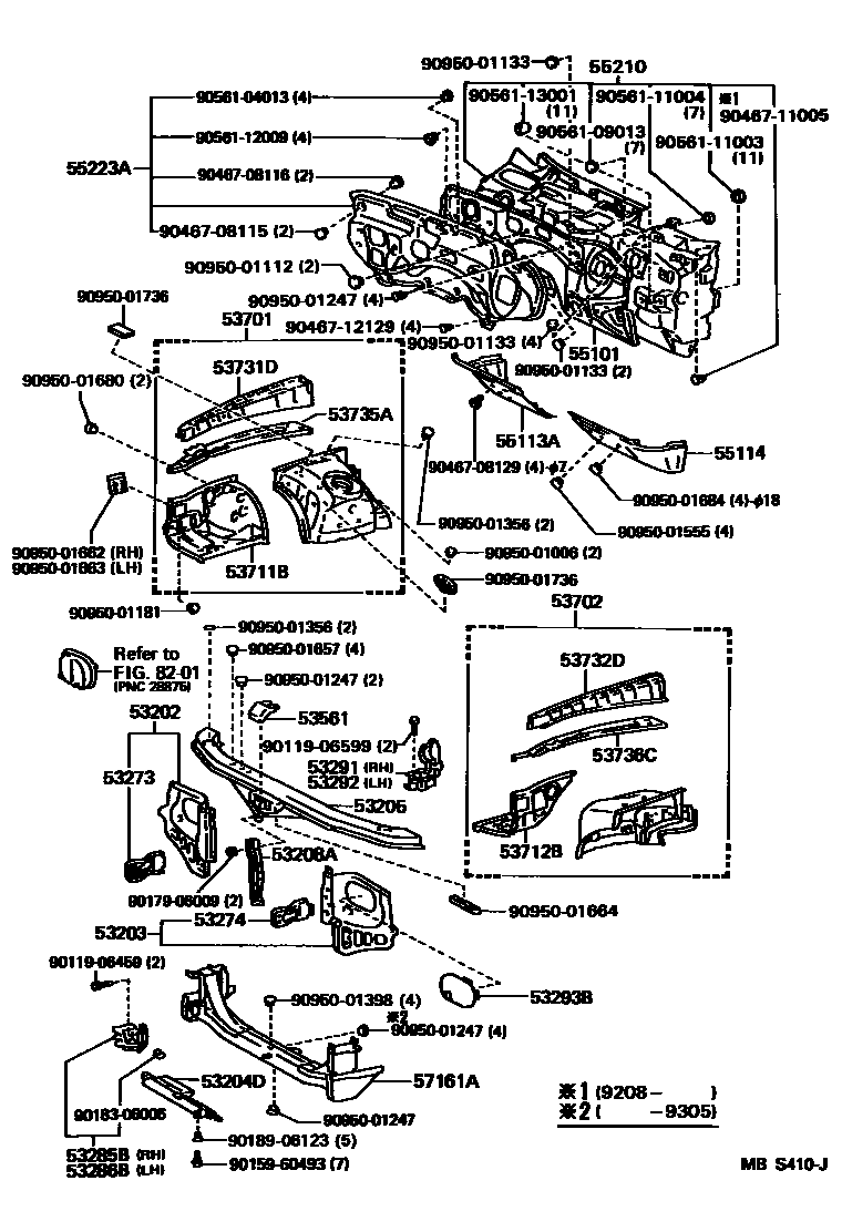 Lexus 90467-08115 Clip