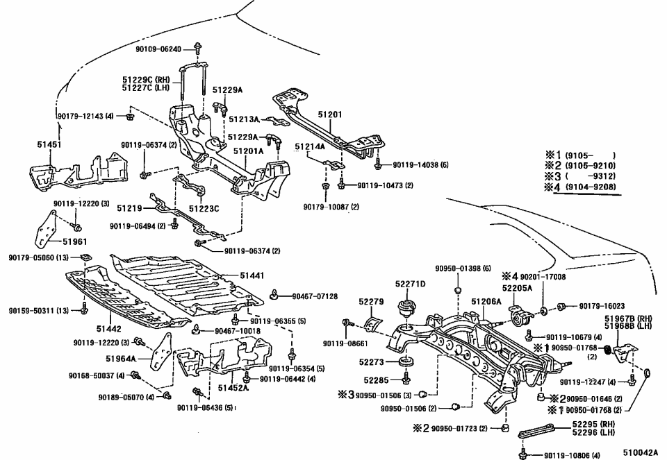 Lexus 90168-50037 Screw, Tapping