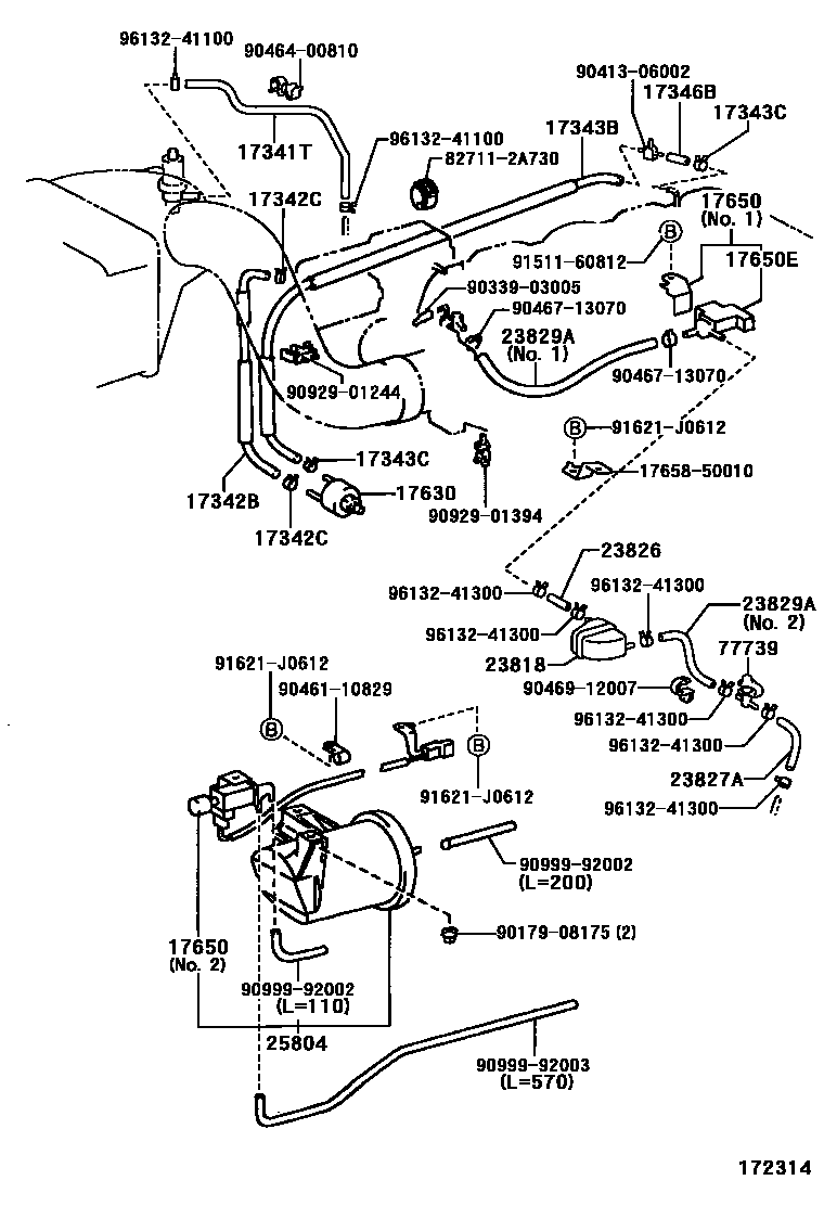 Lexus 90469-12007 Clamp