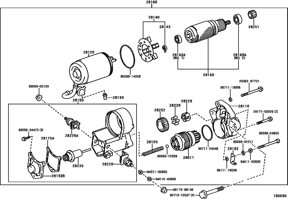Lexus 90099-04955 Bolt