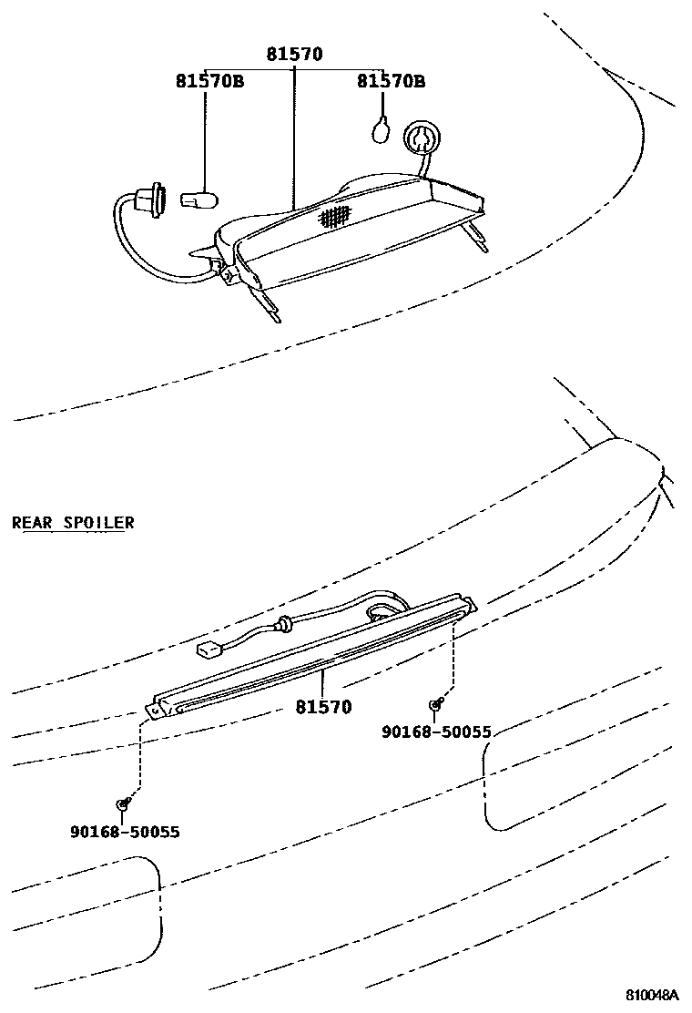 Lexus 90168-50055 Screw, Tapping