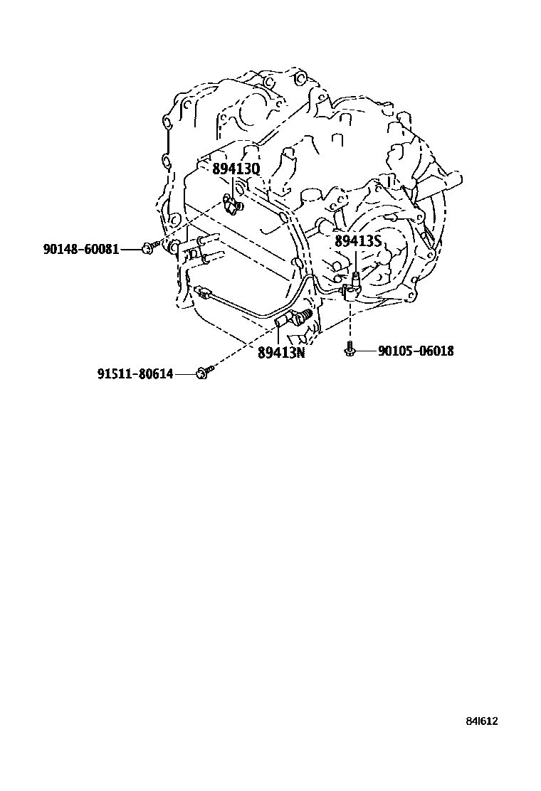 Lexus 90148-60081 Screw, HEXALOBULAR