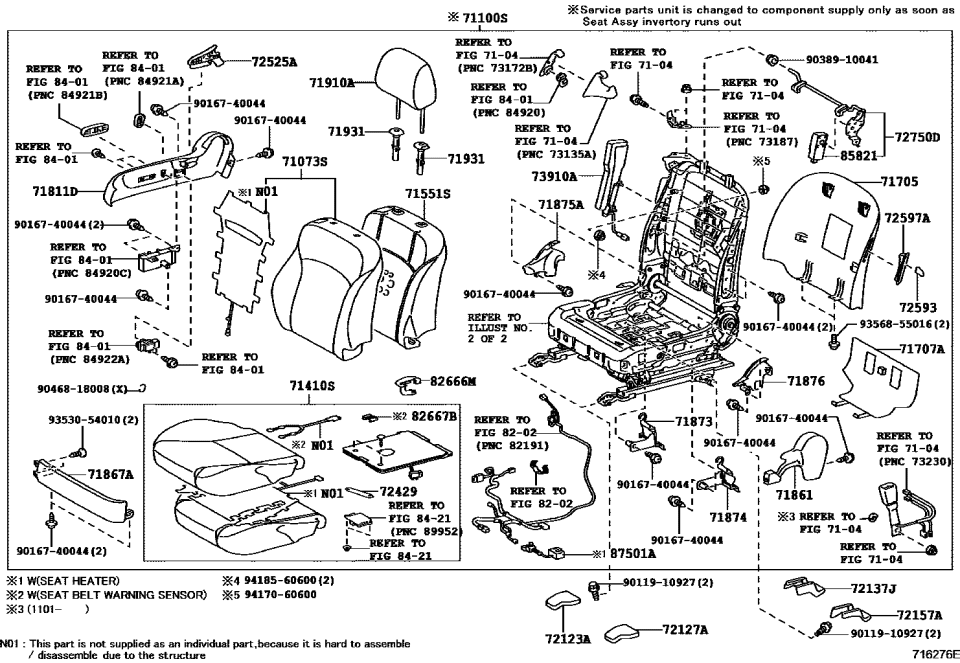 Lexus 82666-53110 Holder, Connector