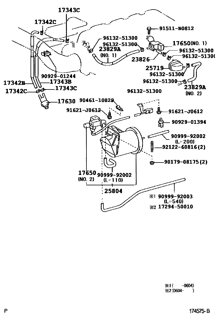Lexus 90461-10829 Clamp