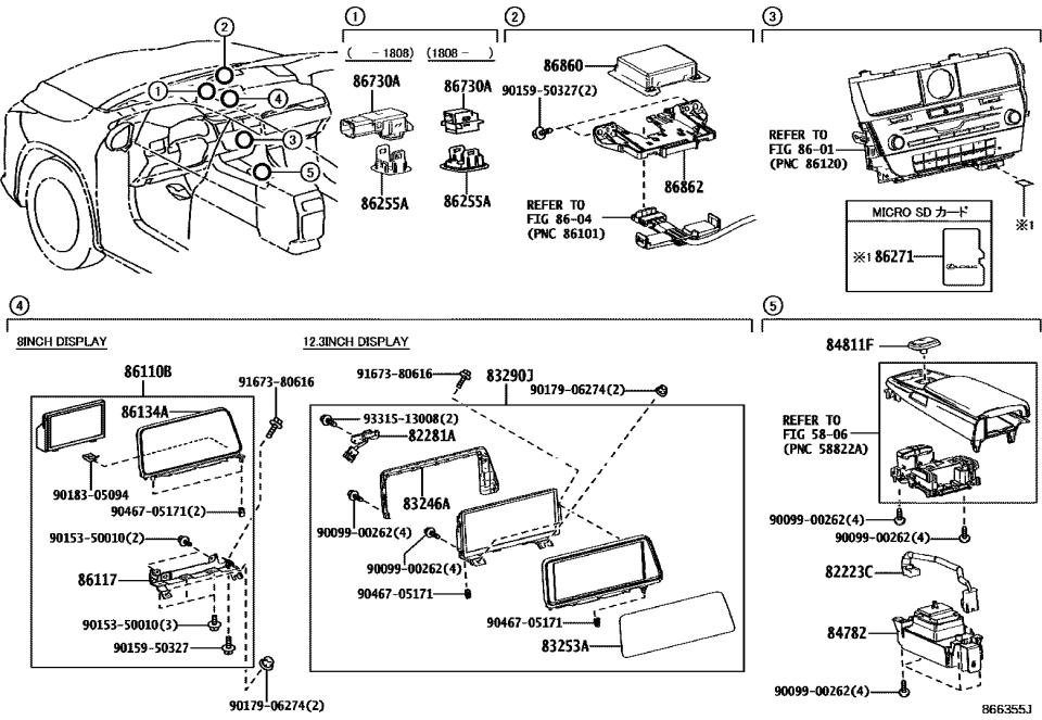 Lexus 93315-13008 Screw, W/WASHER
