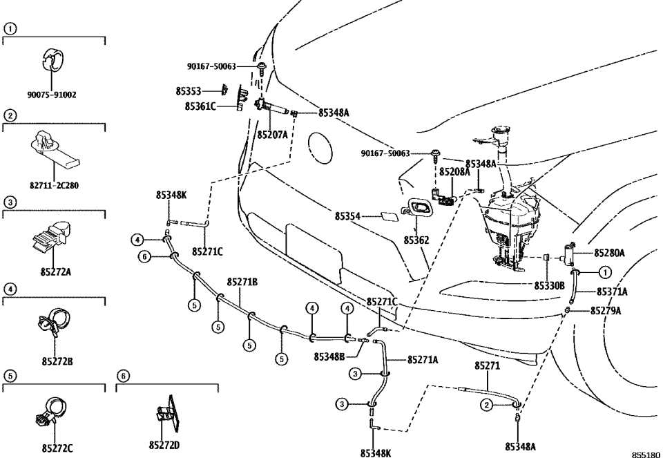 Lexus 90075-17020 JOINT, T
