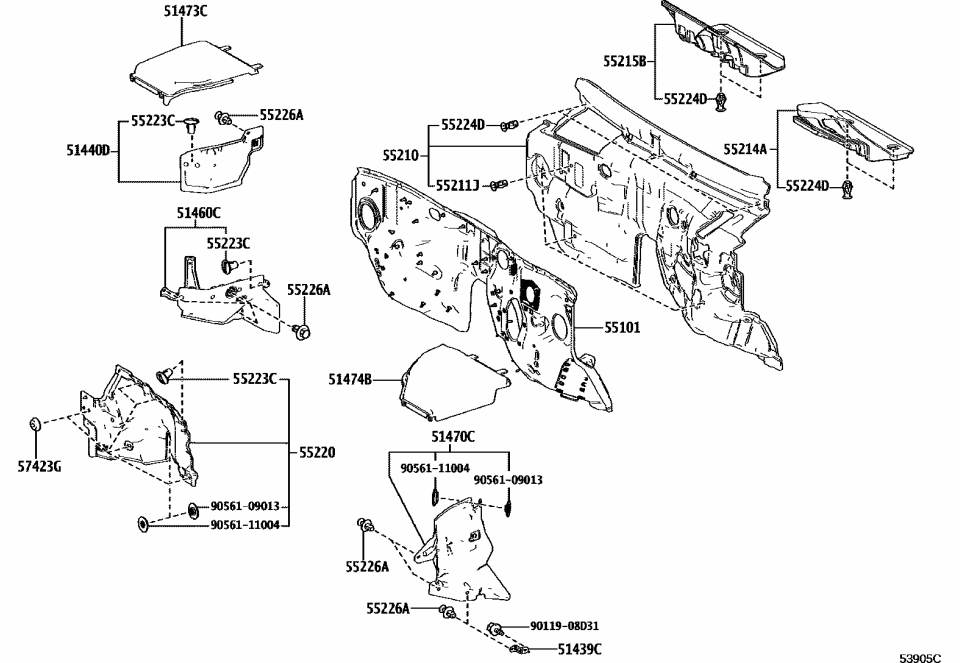 Lexus 90561-09013 SPACER