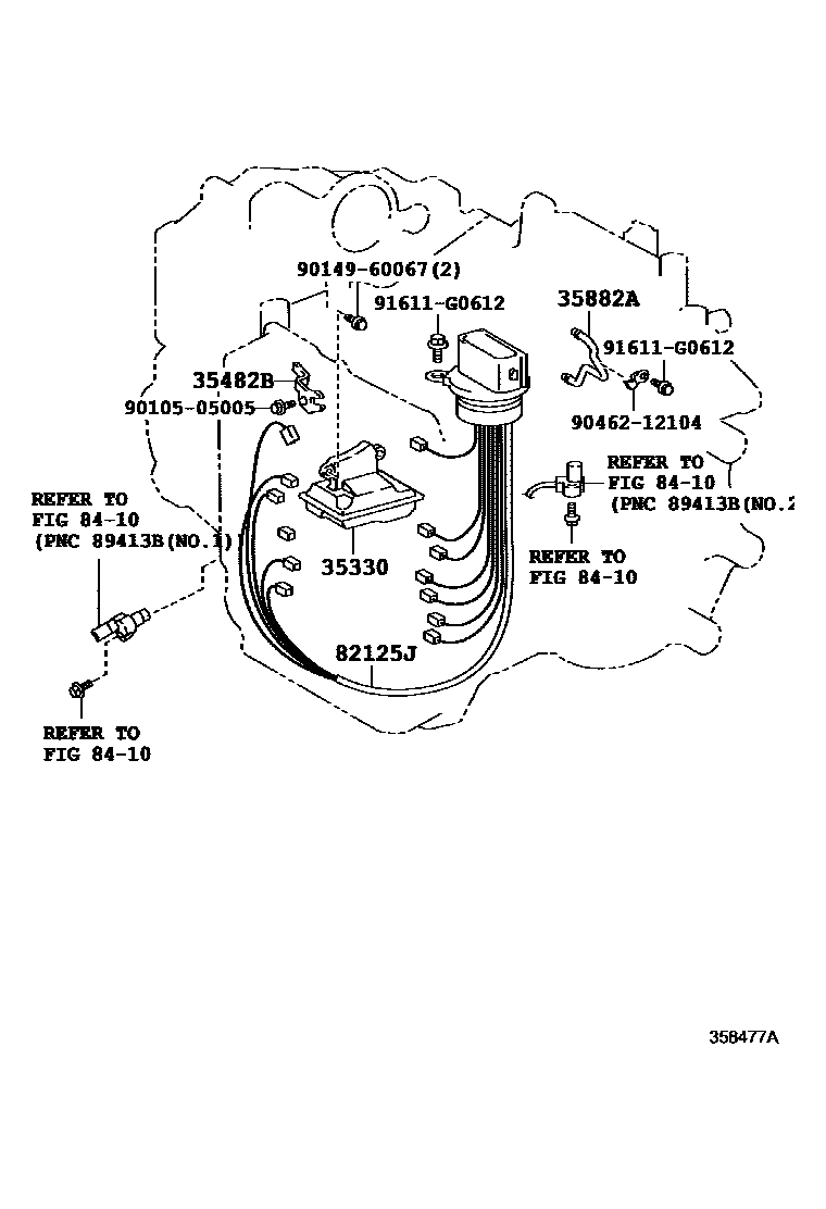 Lexus 90462-12104 Clamp