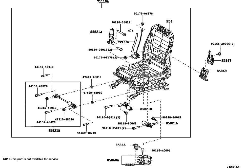 Lexus 47469-48010 Washer, Adjusting Ca