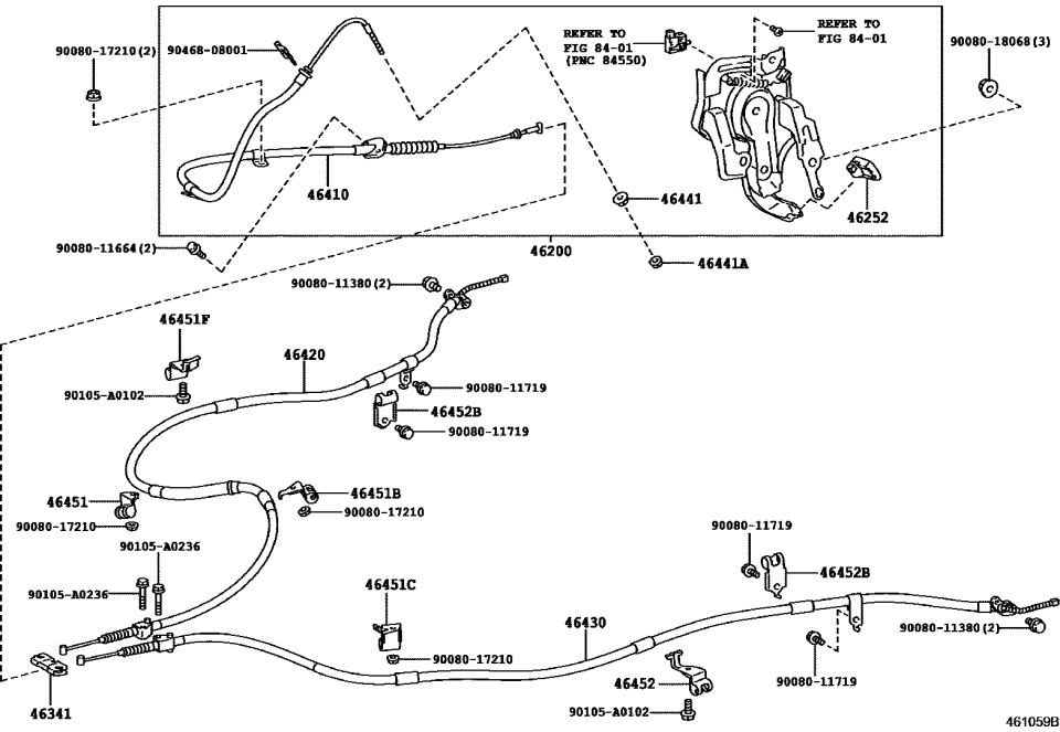 Lexus 90105-A0236 Bolt, FLANGE