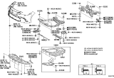 Diagram for Lexus ES350 Crossmember Bushing - 52271-06170