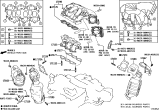 Diagram for 2023 Lexus ES300h Intake Manifold - 17111-31230