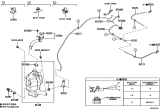 Diagram for 2019 Lexus IS350 Windshield Washer Nozzle - 85381-30240