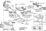 Diagram for Lexus ES350 Crossmember Bushing - 52275-06190