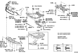 Diagram for Lexus ES350 Crossmember Bushing - 52217-06150