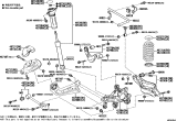 Diagram for 2022 Lexus NX350 Control Arm - 48730-0R050