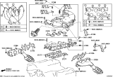 Diagram for 2009 Lexus IS350 Intake Manifold - 17190-31070