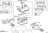 Diagram for 2007 Lexus IS350 Intake Manifold - 17120-31040