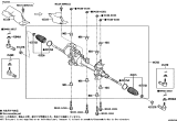 Diagram for 2022 Lexus NX350 Steering Gear Box - 44250-78020