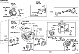 Diagram for 2022 Lexus NX350 Carrier Bearing Spacer - 41351-52050