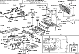 Diagram for 2023 Lexus NX250 Floor Pan - 58301-78901