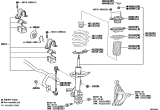 Diagram for Lexus NX450h+ Sway Bar Link - 48820-78010