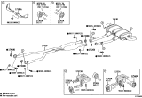Diagram for Lexus ES330 Catalytic Converter Gasket - 90917-06078