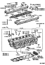 Diagram for 1994 Lexus GS300 Head Gasket - 11115-46040