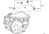 Diagram for 2024 Lexus RX450h+ Automatic Transmission Oil Cooler Hose - 32941-48080