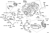 Diagram for 2024 Lexus RX450h+ Automatic Transmission Oil Cooler Hose - 32930-48100