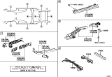 Diagram for 2024 Lexus RX350h Rear Crossmember - 57605-48140