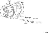 Diagram for Lexus RX450h+ A/C Compressor - 88370-48210