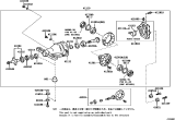 Diagram for 2022 Lexus RC F Carrier Bearing Spacer - 90521-99095