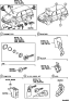 Diagram for 2000 Lexus LX470 Car Key - 89786-30020