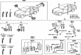Diagram for 2012 Lexus RX350 Car Key - 69515-30350