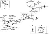 Diagram for Lexus ES330 Catalytic Converter Gasket - 90917-06076