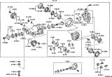 Diagram for 2022 Lexus RC F Carrier Bearing Spacer - 90521-99065